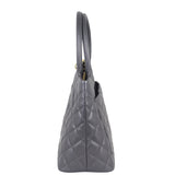 Chanel Medallion Tote Side
