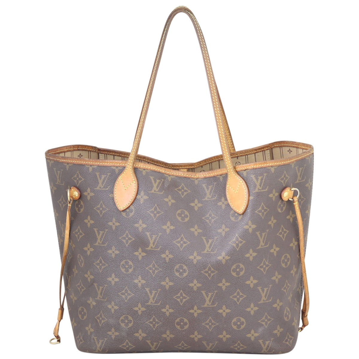 Louis Vuitton Neverfull MM Monogram Front
