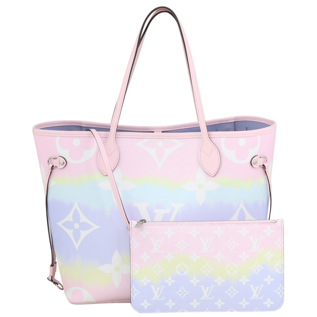 Louis Vuitton Neverfull MM Escale Pastel Front
