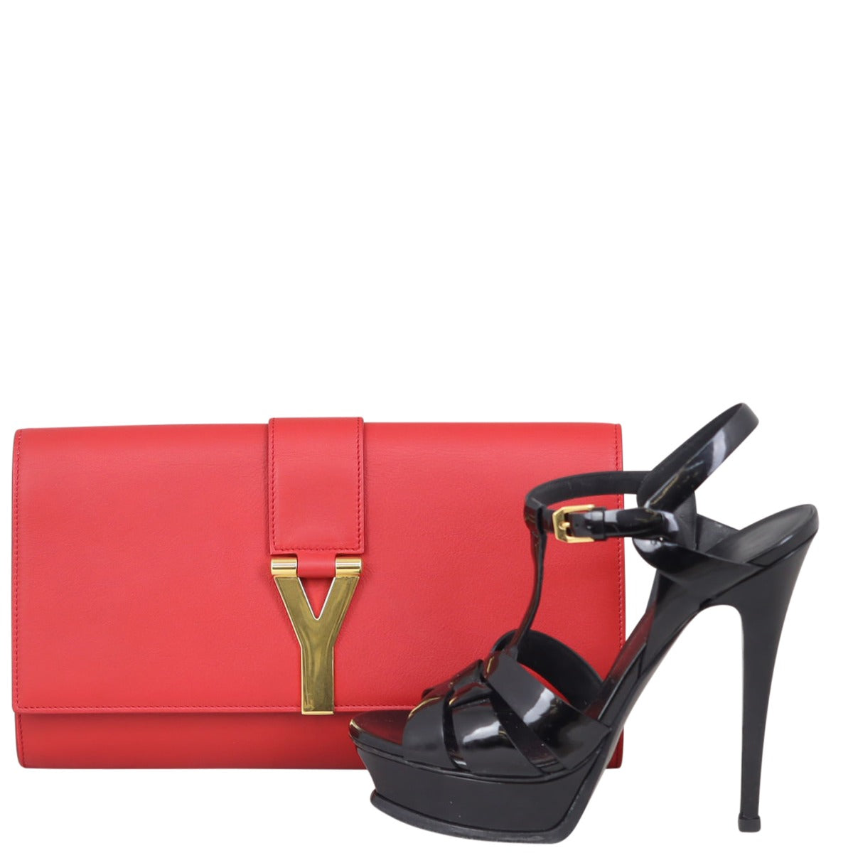 Saint Laurent Y Ligne Clutch Shoe

