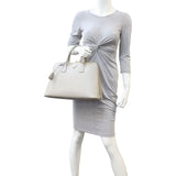 Prada Saffiano Lux Bauletto Tote Mannequin
