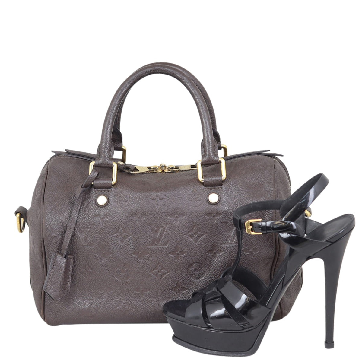 Louis Vuitton Speedy 25 Bandouliere Monogram Empreinte Shoe

