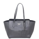 Gucci Swing Leather Tote Small Front
