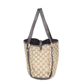 Gucci GG Canvas Abbey Tote Small Side
