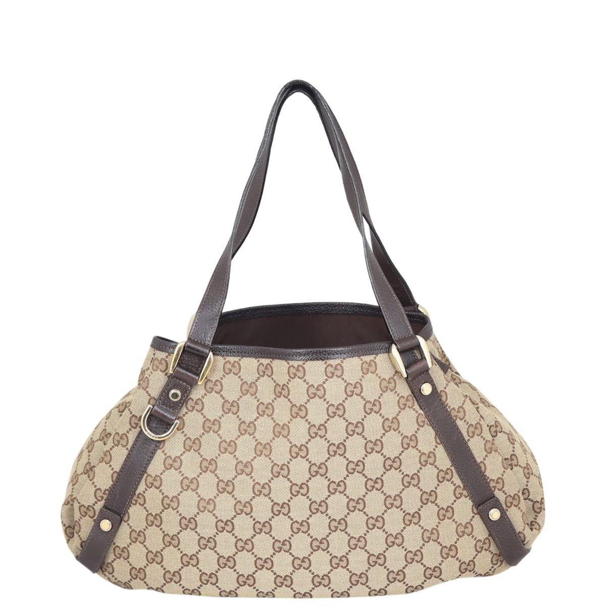 Gucci GG Canvas Abbey Tote Small Front
