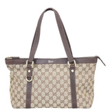 Gucci GG Canvas Abbey Tote Medium Front
