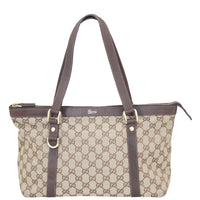 Gucci GG Canvas Abbey Tote Medium Front

