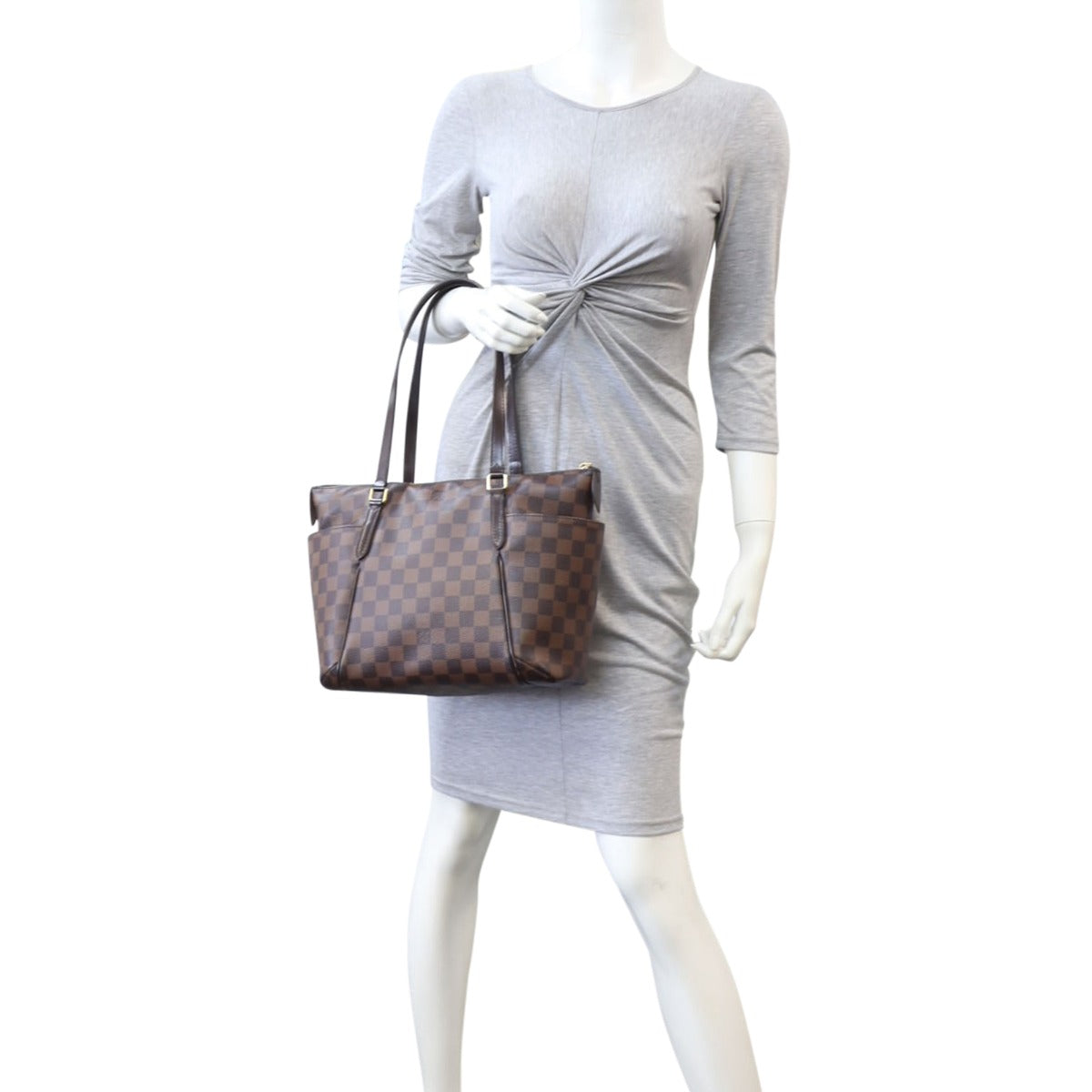 Louis Vuitton Totally PM Damier Ebene Mannequin
