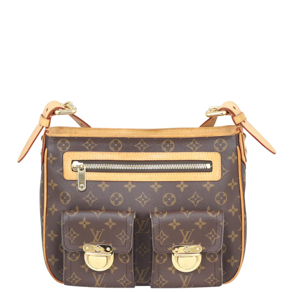 Louis Vuitton Hudson GM Monogram Front
