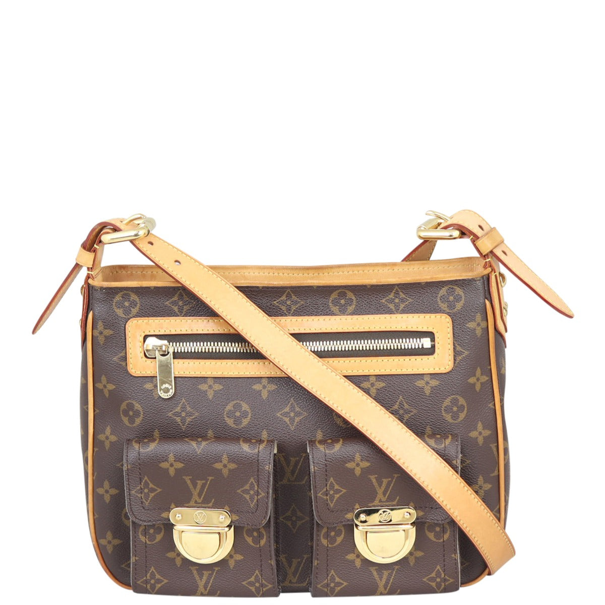 Louis Vuitton Hudson GM Monogram Front
