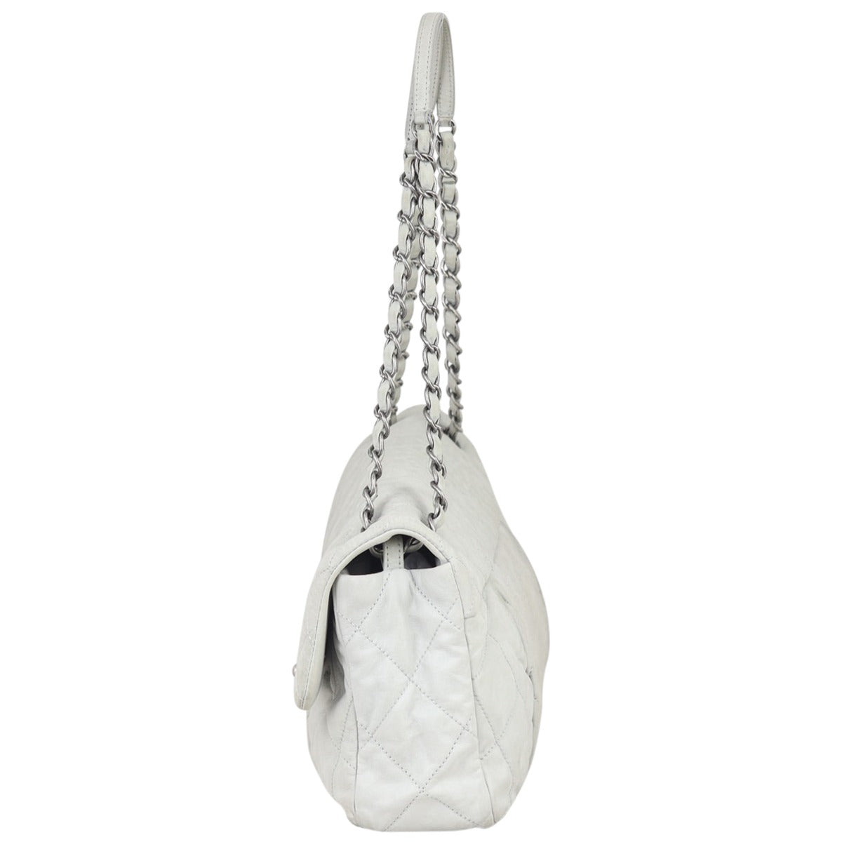 Chanel Coco Pleats Flap Bag Side
