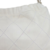 Chanel Quilted Rose Applique Hobo Corner

