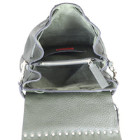 Valentino Rockstud Grainy Calfskin Backpack Whole interior
