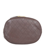 Chanel Vintage Drawstring Bucket Bag Base
