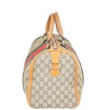Gucci Vintage Web Original GG Boston Bag Side
