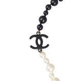 Chanel CC Resin Pearl Bracelet Front