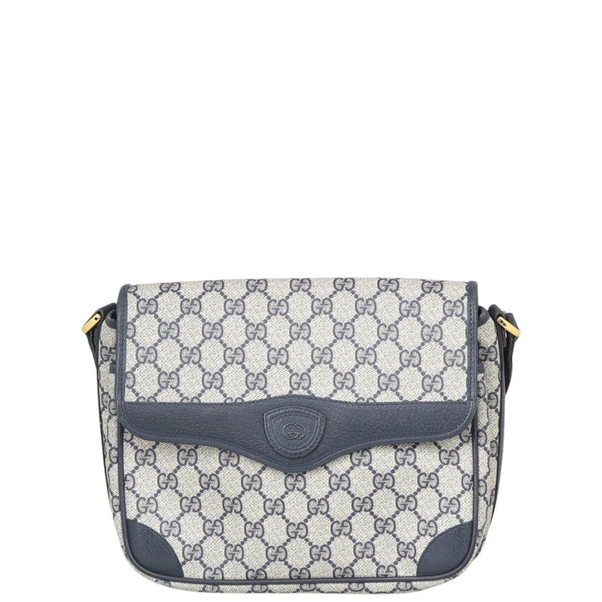 Gucci GG Supreme Messenger Bag Front
