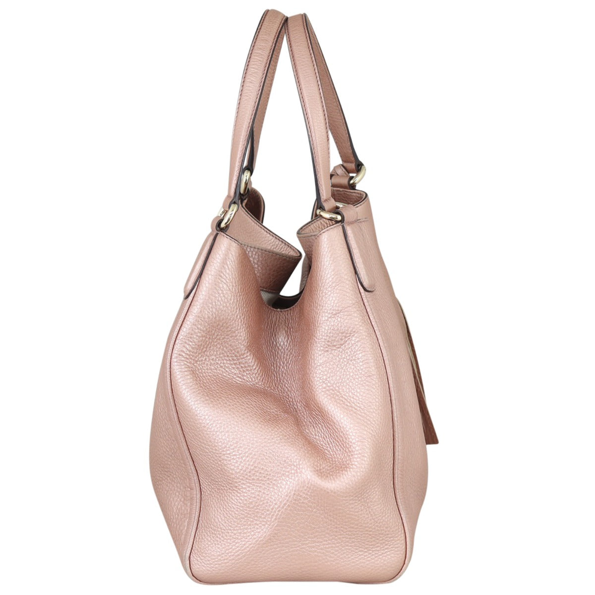 Gucci Soho Medium Tote Side
