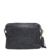 Chanel Suede CC Camera Bag Back
