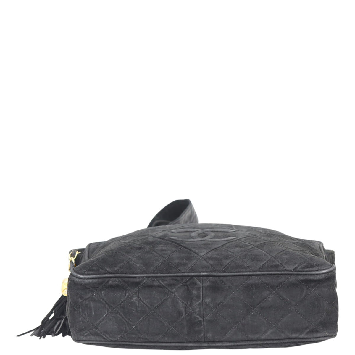 Chanel Suede CC Camera Bag Base
