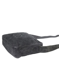 Chanel Suede CC Camera Bag Corner
