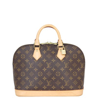 Louis Vuitton Alma PM Monogram Front
