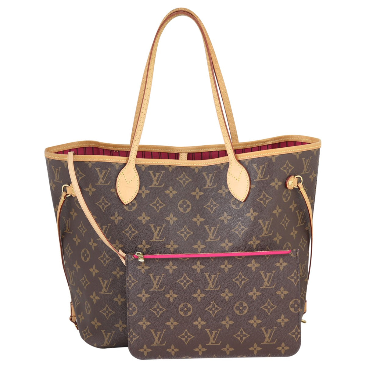 Louis Vuitton Neverfull MM Monogram Front
