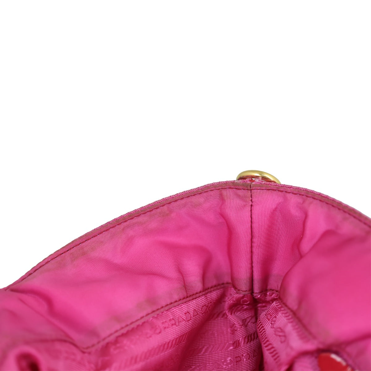 Prada Tessuto Jacquard Tote Corner
