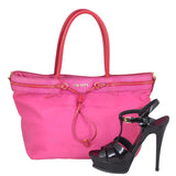 Prada Tessuto Jacquard Tote Shoe
