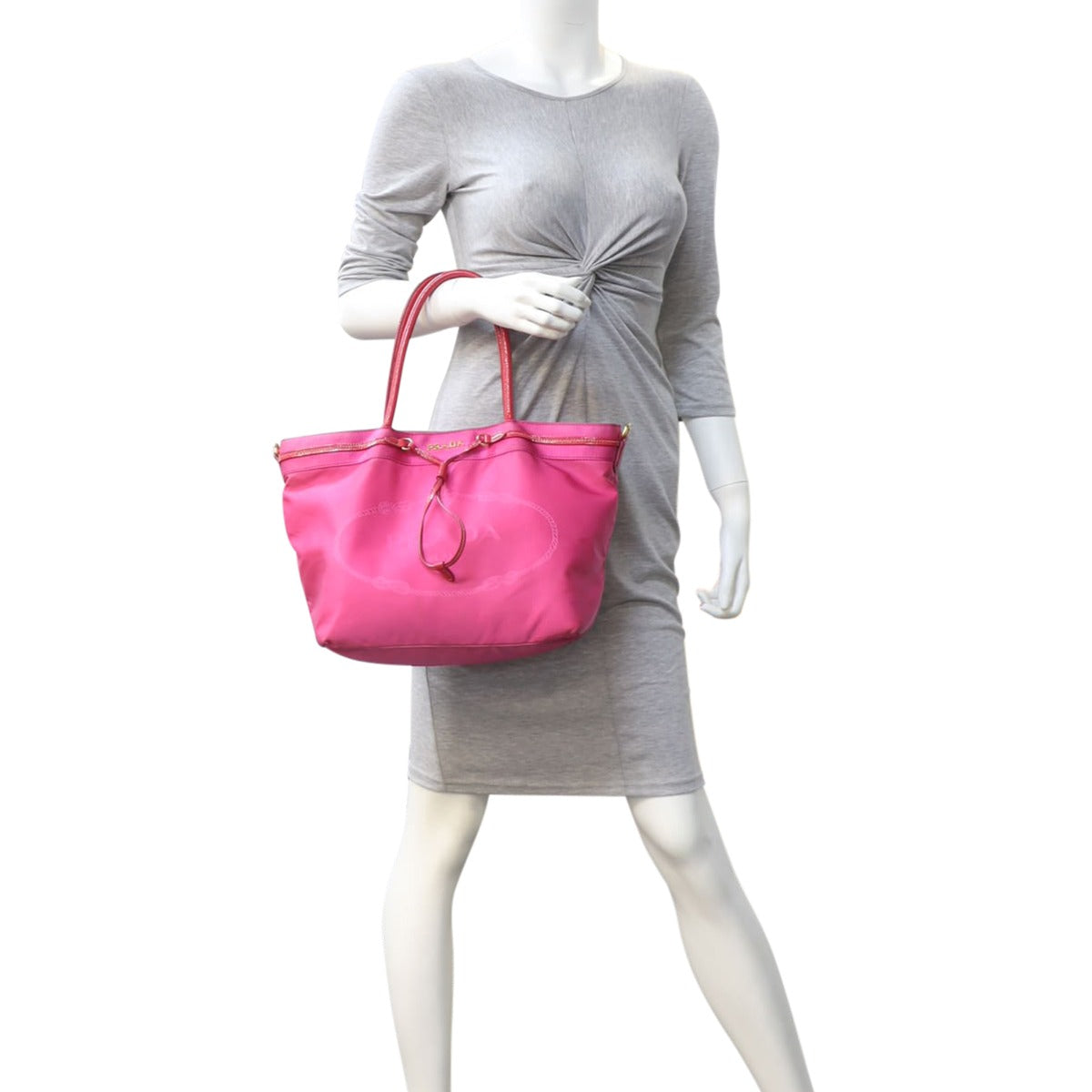 Prada Tessuto Jacquard Tote Mannequin
