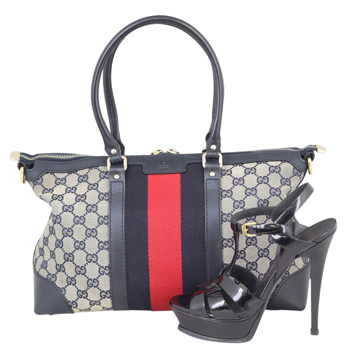 Gucci Rania Top Handle Bag Shoe
