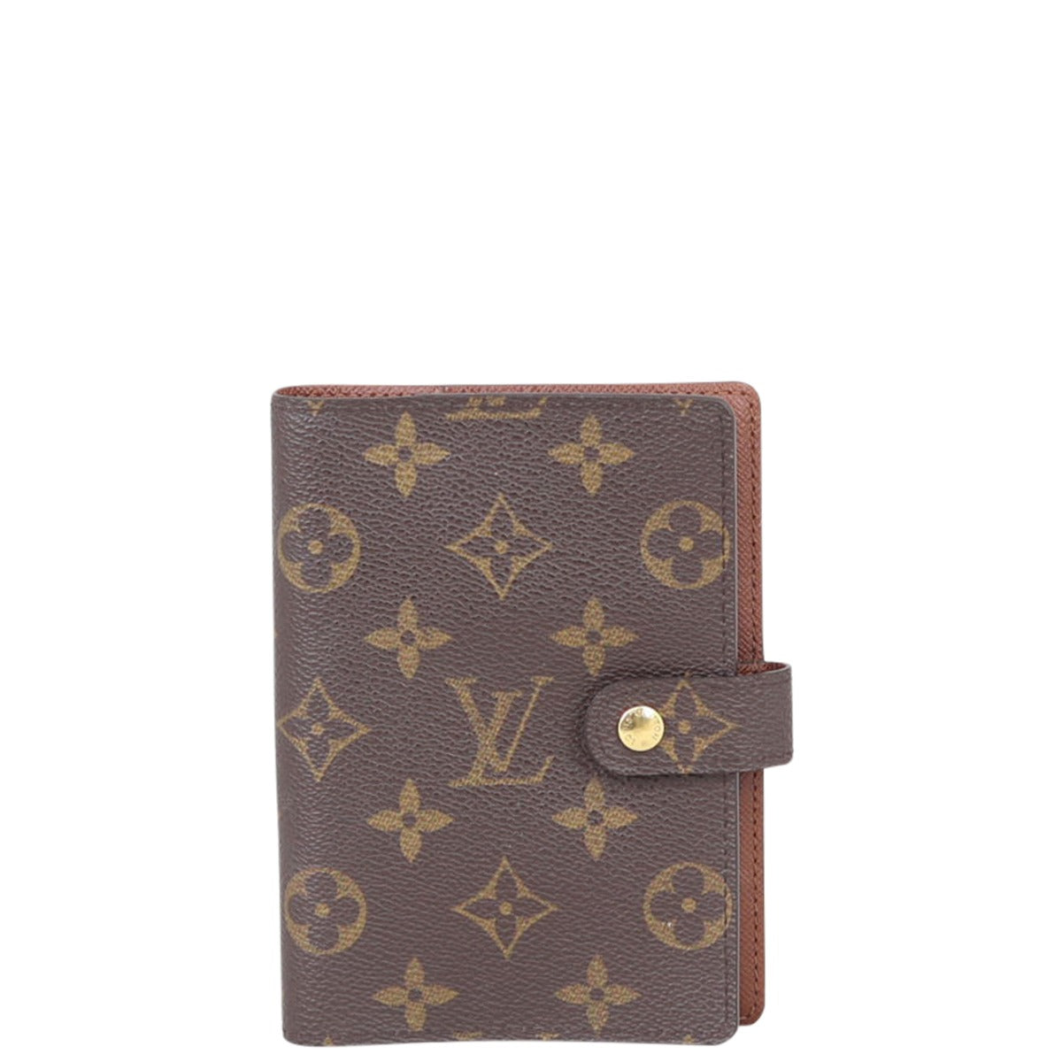 Louis Vuitton Small Ring Agenda Cover Monogram Front

