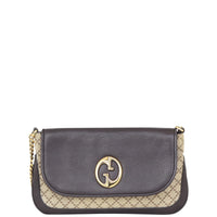 Gucci 1973 Canvas Flap Bag Front
