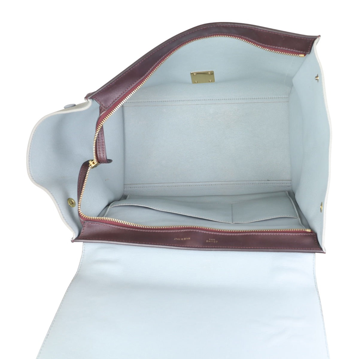 Celine Trapeze Medium Whole interior
