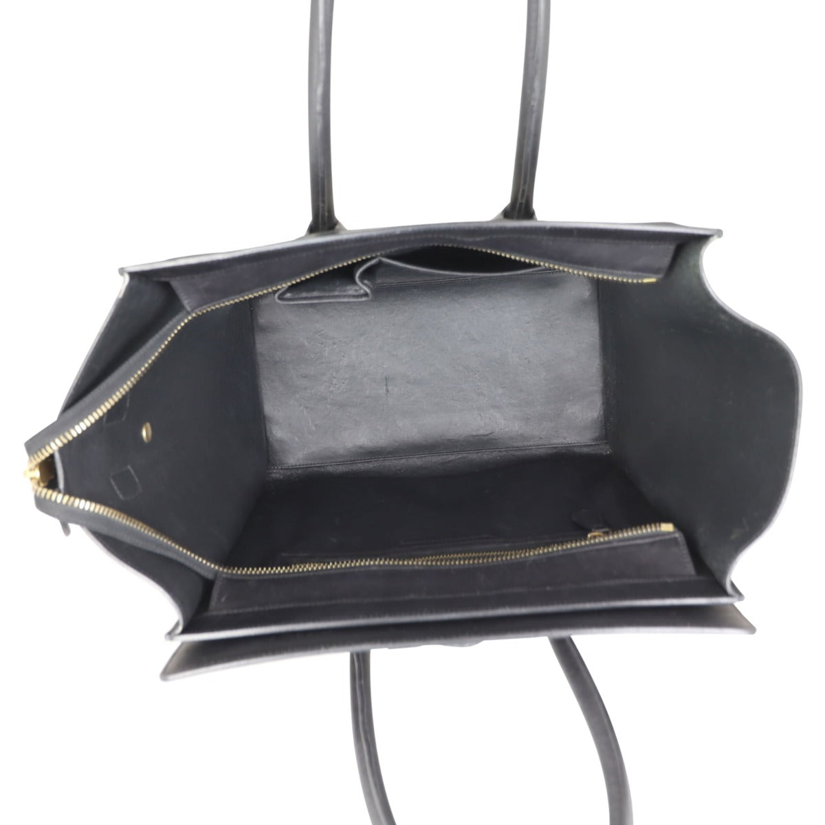 Celine Mini Luggage Tote Whole interior
