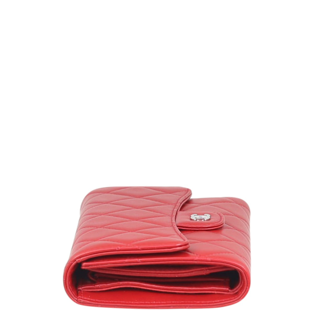 Chanel CC Flap Wallet Side
