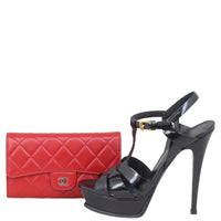 Chanel CC Flap Wallet Shoe

