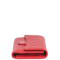 Chanel CC Flap Wallet Side
