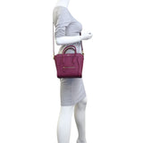 Celine Nano Luggage Tote - plum Mannequin
