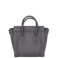 Celine Nano Luggage Tote – black Back

