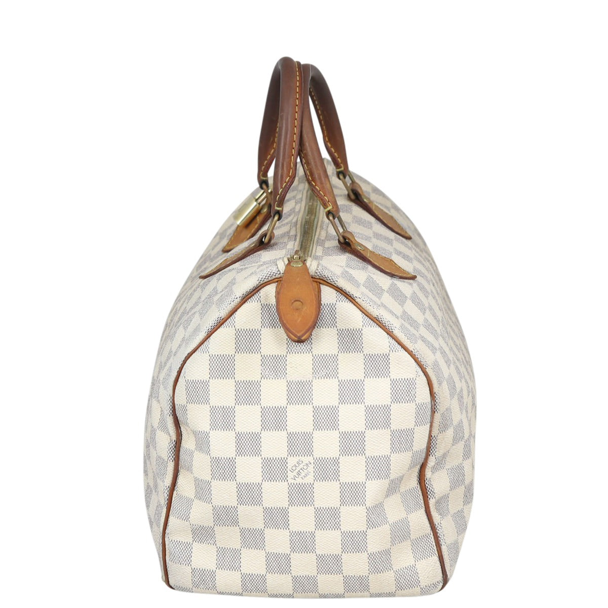 Louis Vuitton Speedy 35 Damier Azur Side
