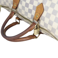 Louis Vuitton Speedy 35 Damier Azur Corner
