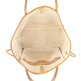 Louis Vuitton Neverfull MM Damier Azur Whole interior
