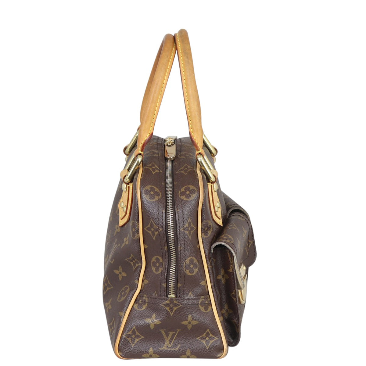 Louis Vuitton Manhattan PM Monogram Side
