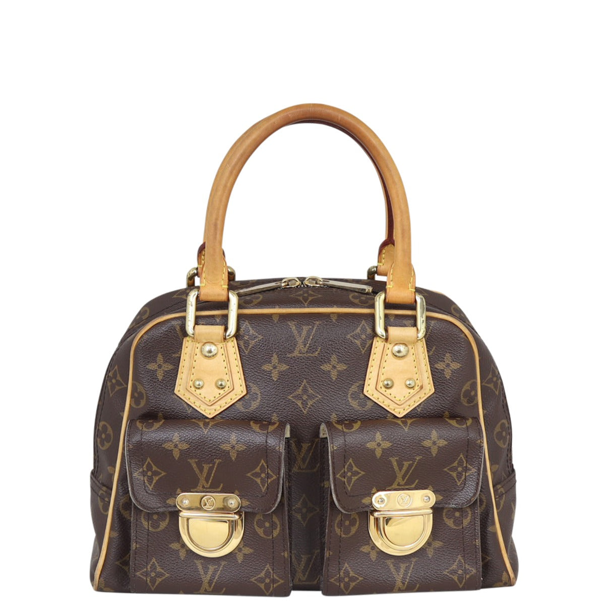 Louis Vuitton Manhattan PM Monogram Front
