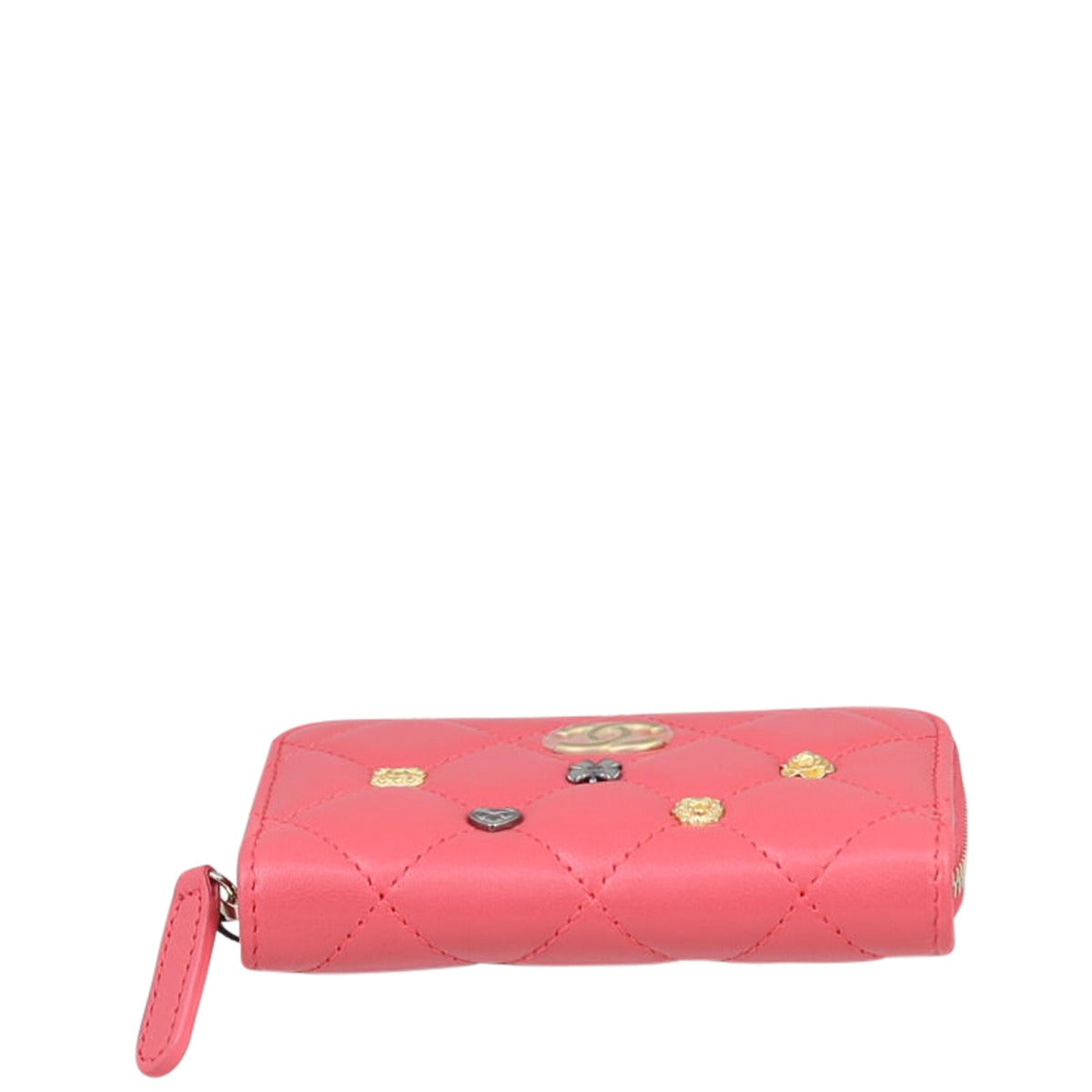 Chanel Lucky Charms Zip Coin Purse Base
