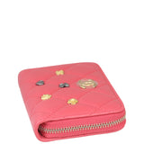Chanel Lucky Charms Zip Coin Purse Corner
