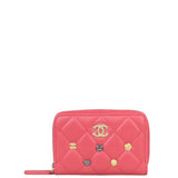 Chanel Lucky Charms Zip Coin Purse Front
