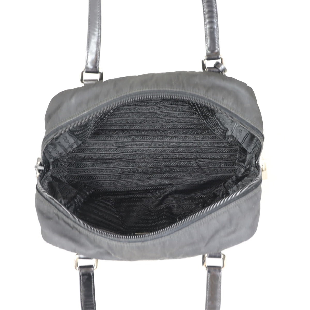 Prada Tessuto Shoulder Bag Whole interior
