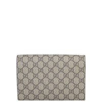 Gucci Dionysus GG Supreme Chain Wallet Back
